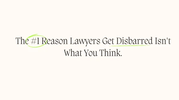Why Solo Attorneys Get Disbarred More Than BigLaw Lawyers (And How to Protect Your License)